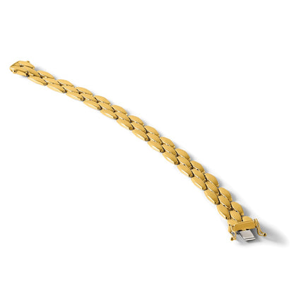 Polished Fancy Link Bracelet 7.5" - 10.82mm