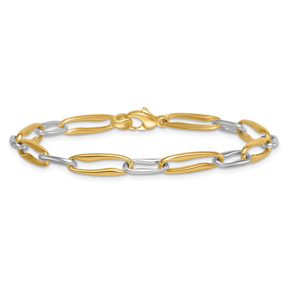 Polished Link 5.75mm Bracelet 7.5"