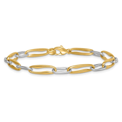 Polished Link 5.75mm Bracelet 7.5"