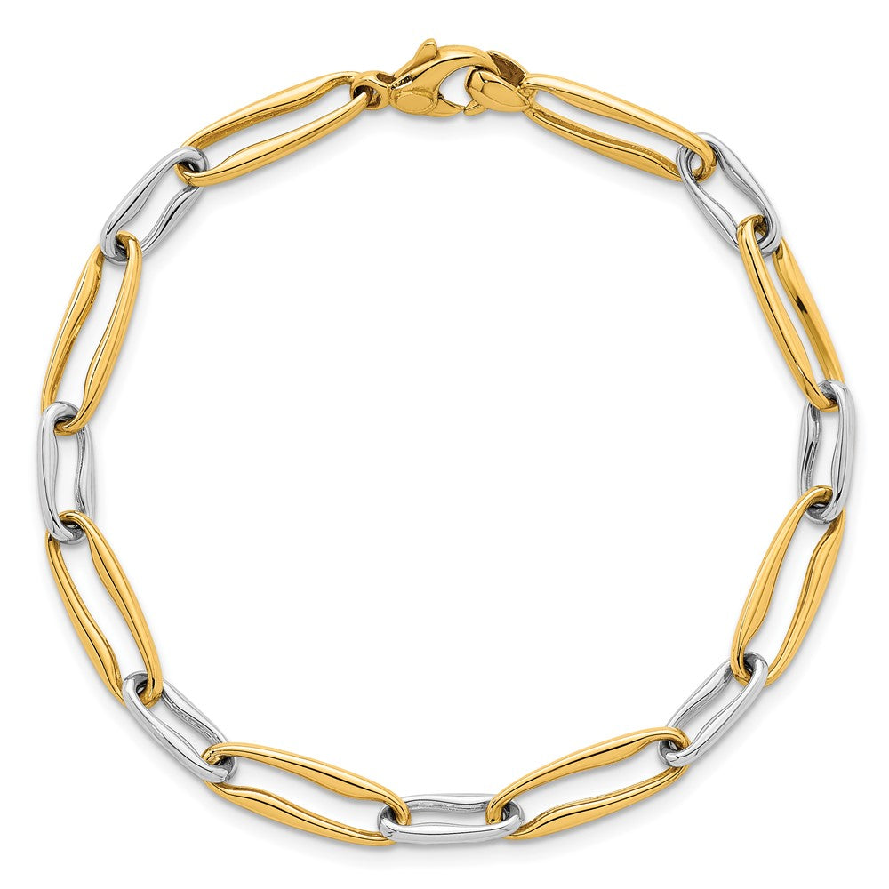 Polished Link 5.75mm Bracelet 7.5"