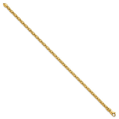 Polished Fancy 3.5mm Bracelet 7.25"