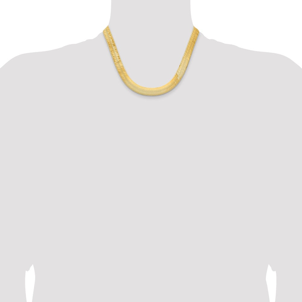 10mm Silky Herringbone Chain