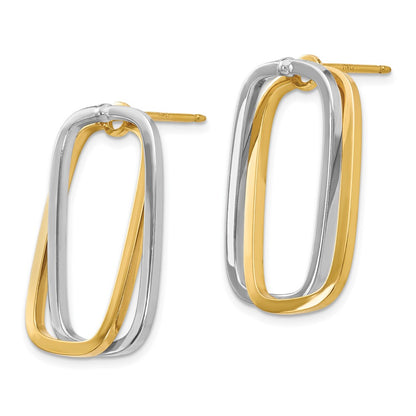 Fancy Versatile Rectangle Post Earrings