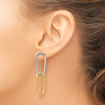 Fancy Versatile Rectangle Post Earrings