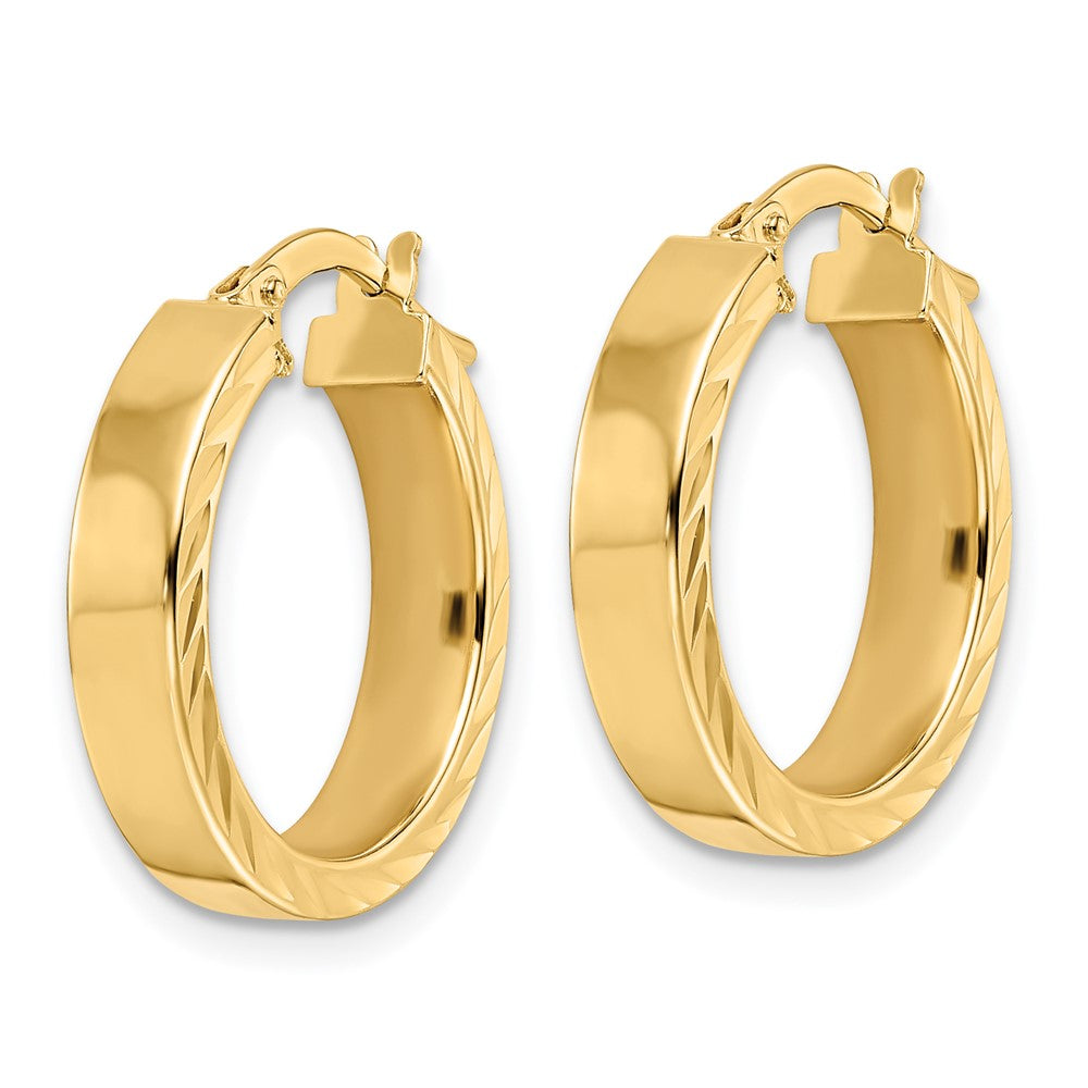 Polished Hoop Earrings - 18.85mm