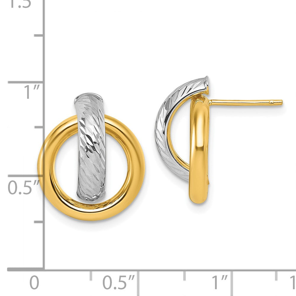 Polished and D/C Post Earrings