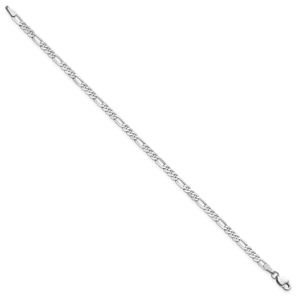 3mm Flat Figaro Chain Anklet