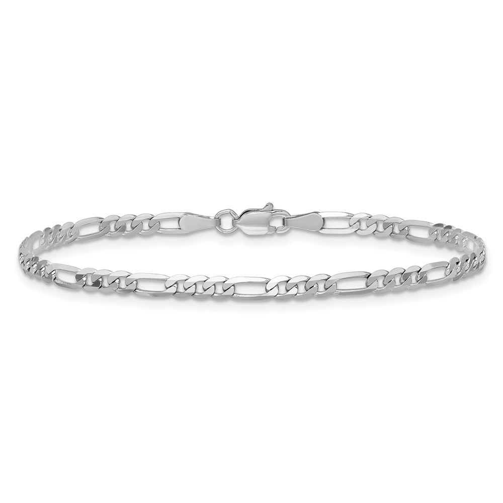3mm Flat Figaro Chain Anklet