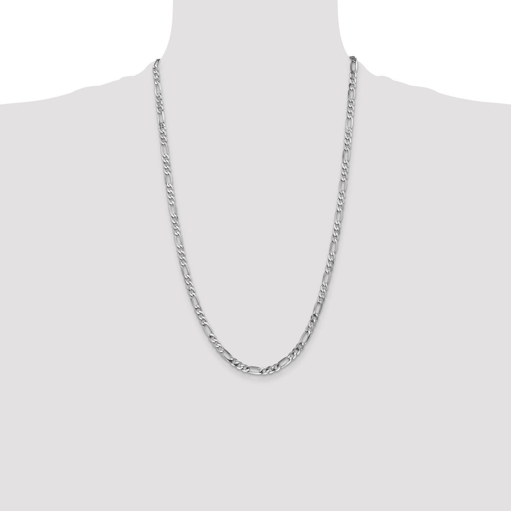 4.5mm Flat Figaro Chain