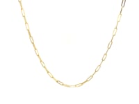 14K Fine Paperclip Chain