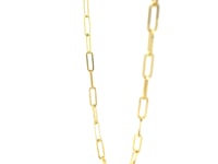 14K Paperclip Chain