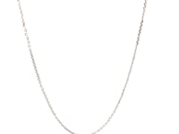 18k Diamond Cut Cable Link Chain