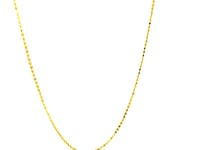 14k Diamond Cut Bead Chain (0.90 mm)