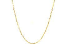14k Adjustable Cable Chain