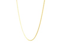 18k Round Cable Link Chain