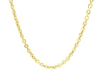 14k Yellow Gold Forsantina Lite Cable Link Chain