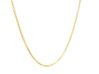 14k Round Cable Link Chain