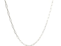 18K Fine Paperclip Chain (1.50 mm)