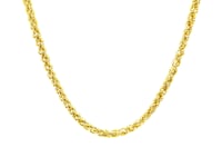 14k Yellow Gold Light Weight Wheat Chain