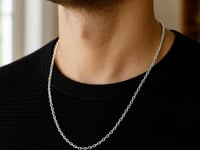 14k Diamond Cut Cable Link Chain (2.60 mm)