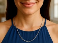 14k Light Gourmette Chain (2.20 mm)