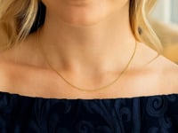 14k Machine Rope Chain (1.10 mm)